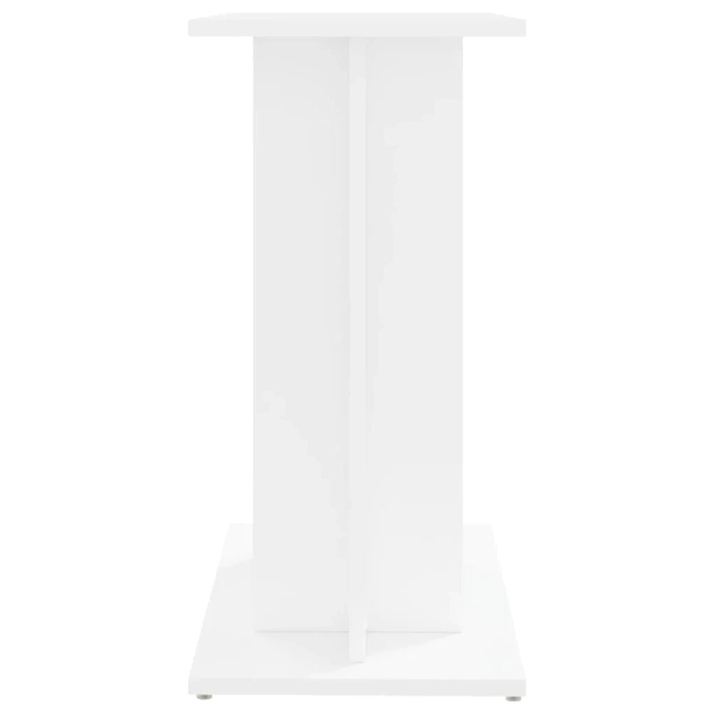 Base per mobiletto per acquario 60 x 30 x 60 cm legno ingegnerizzato bianco 02_0045055