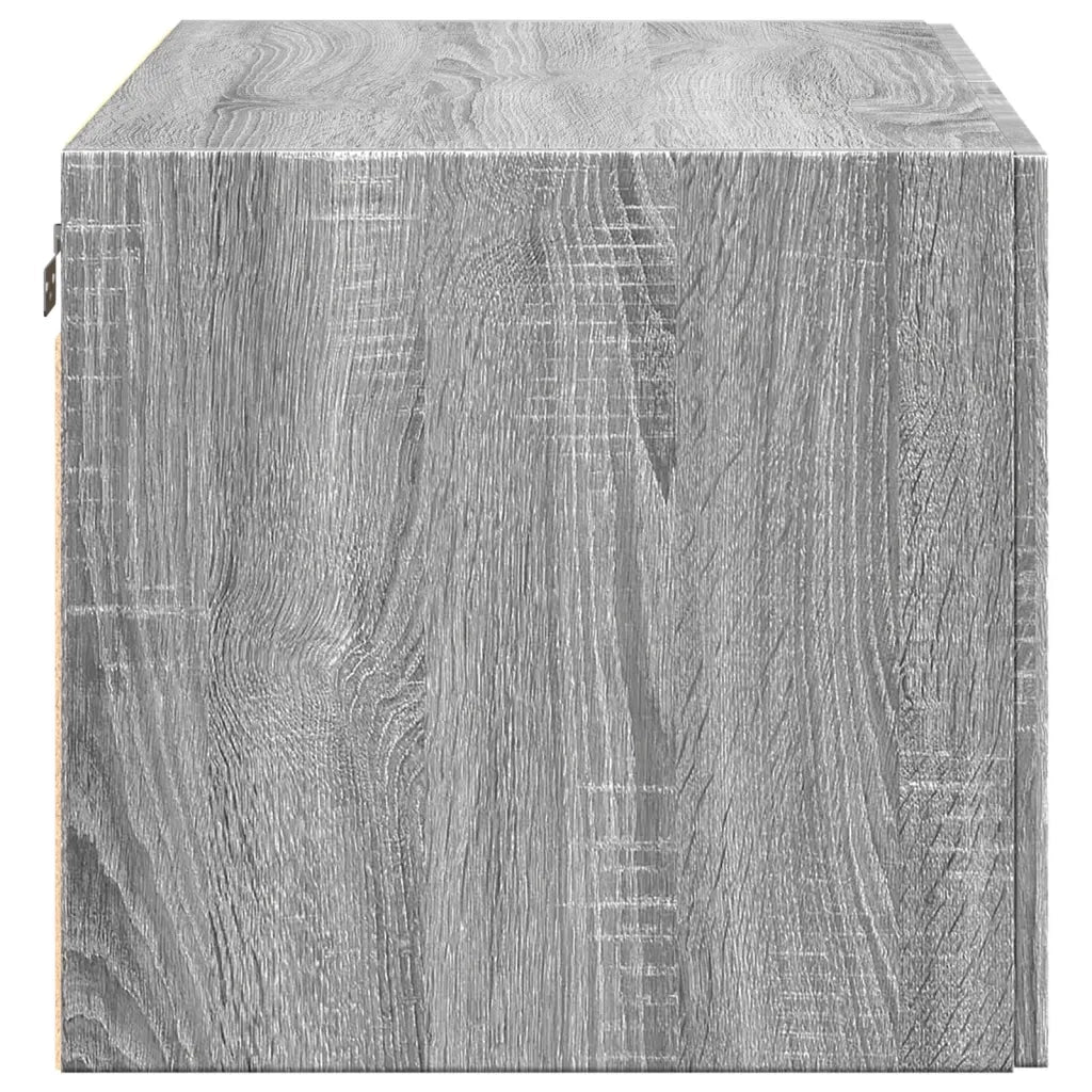 Armadietto a Muro | Mobile a Parete Grigio Sonoma 80x42,5x40cm in Legno Multistrato