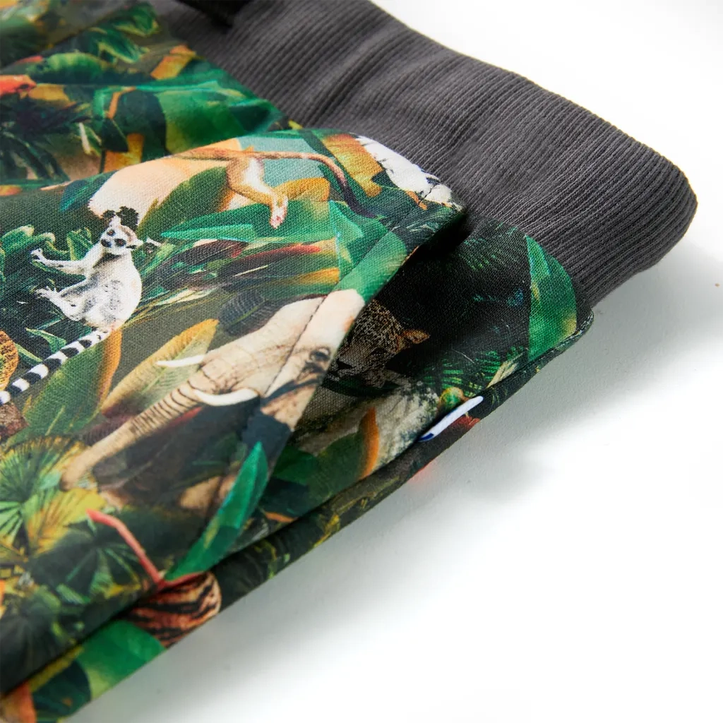 Pantaloncini per Bambini con Coulisse Petrolio Antico 128 12027