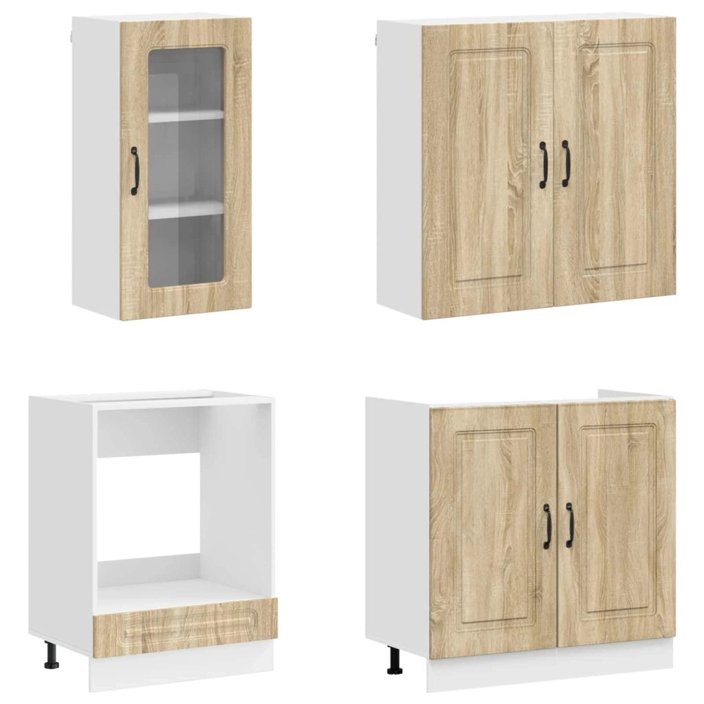 Unità Cucina KALMAR 8 pcs Rovere Sonoma Legno ingegnerizzato 3438373
