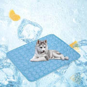 Cuscino rinfrescante per cani - Matrimonio rinfrescante per cani - Piuma di gel per cani - Lettino per cani lavabile - Cuscino rinfrescante per cani per auto