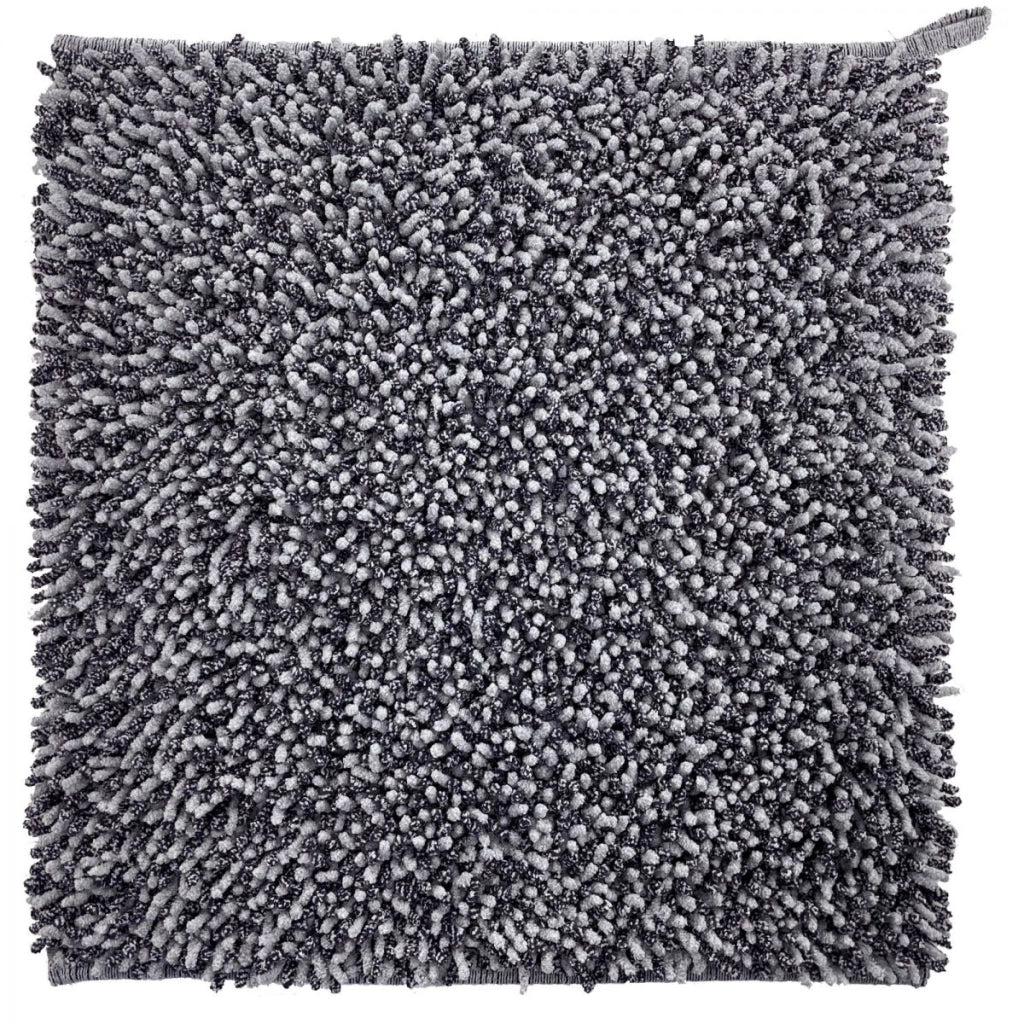 TAPPETO CHANTAL 56X56CM PERLA IN COTONE