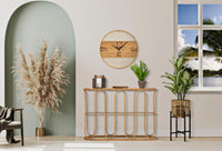 Orologio da Parete Ø50 cm Fuji in Ferro e MDF