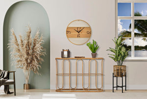 Orologio da Parete Ø50 cm Fuji in Ferro e MDF