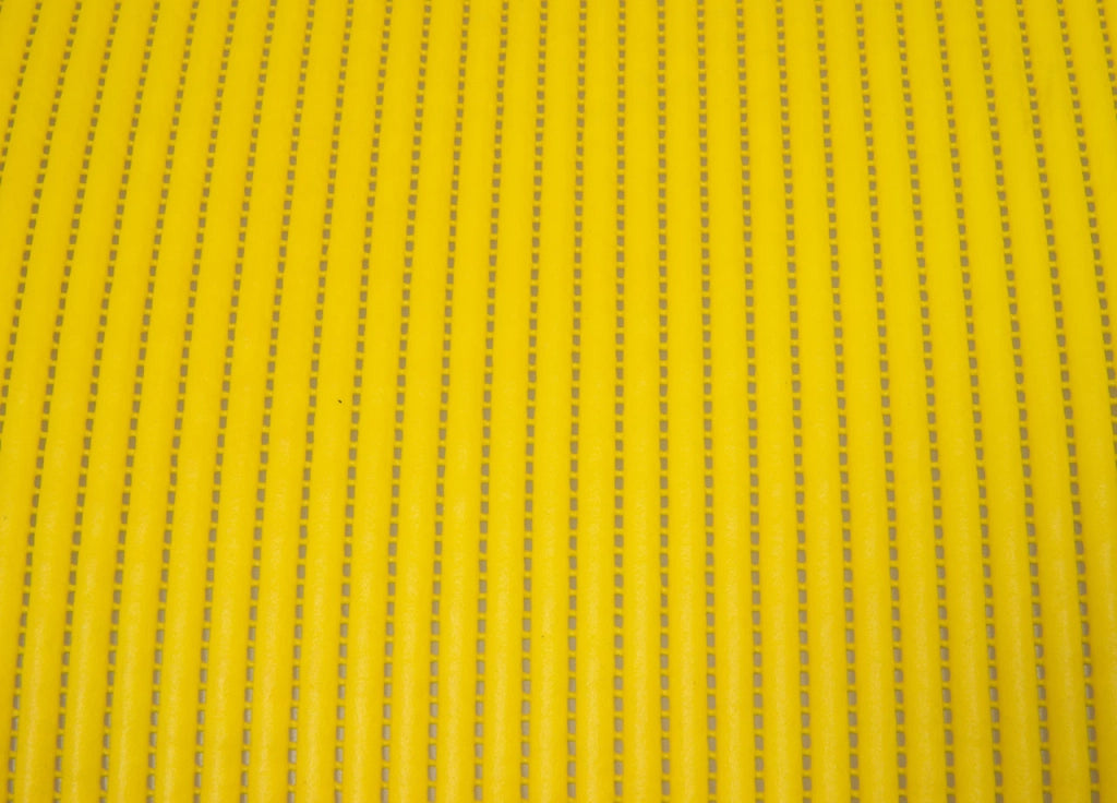 Tappetino Gommato Antiscivolo Multiuso Per Cassetti e Superfici Colore Giallo - 65x500cm - Giallo