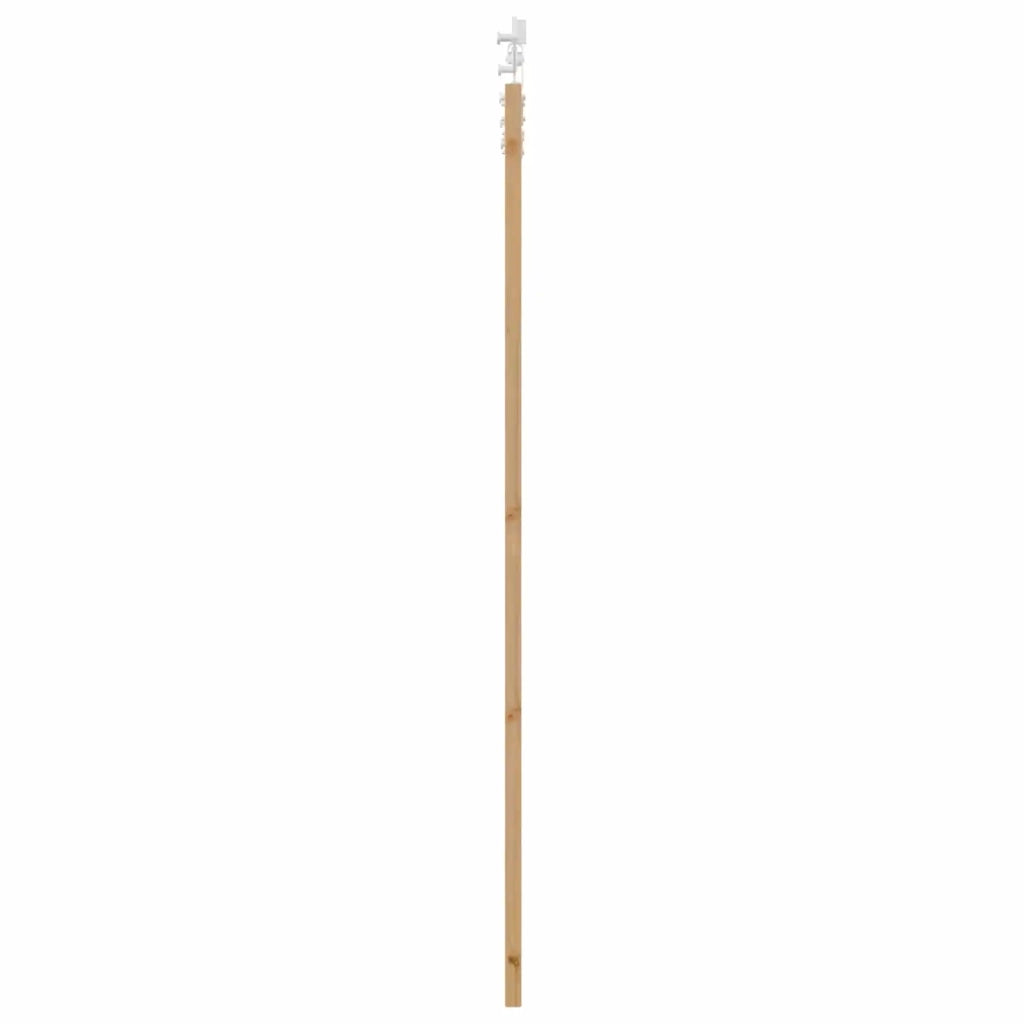 Porta scorrevole Naturale e Bianco 86 x 211 cm