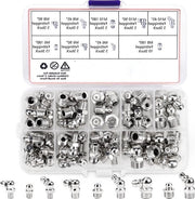 Assortimento di cunei a forma di sfera per M6 M8 M10, curvatura 45° 90° 180°, cunei idraulici.