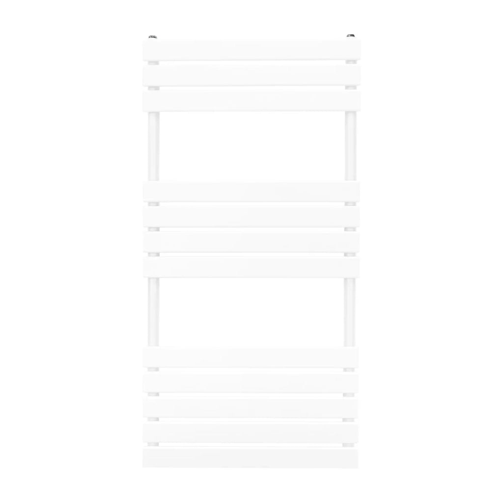 Radiatore per asciugamani design a pannello piatto 1200 x 600 mm per bagno ad incasso  Bianco