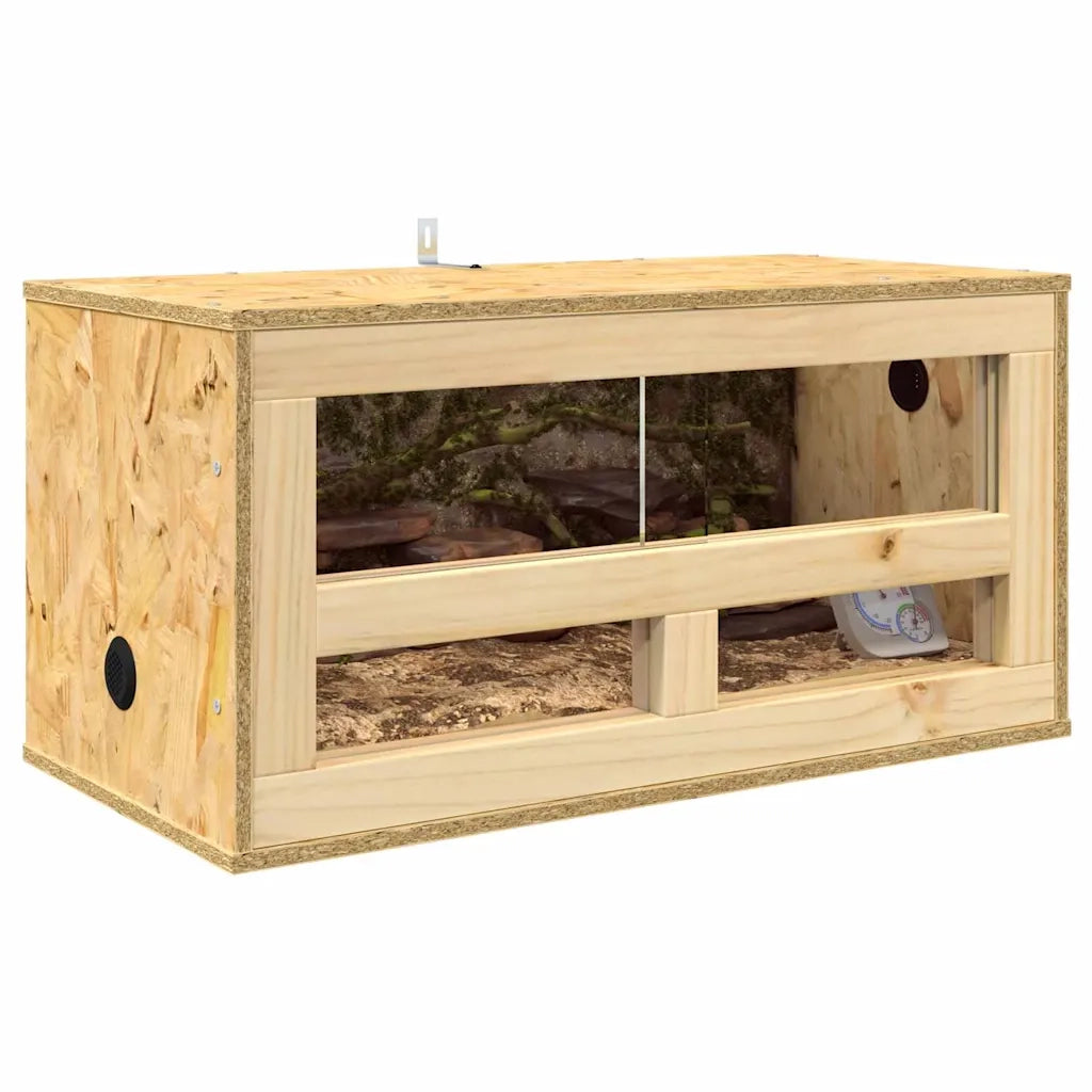 Terrario Marrone 60 x 30 x 30 cm OSB CFW2183227