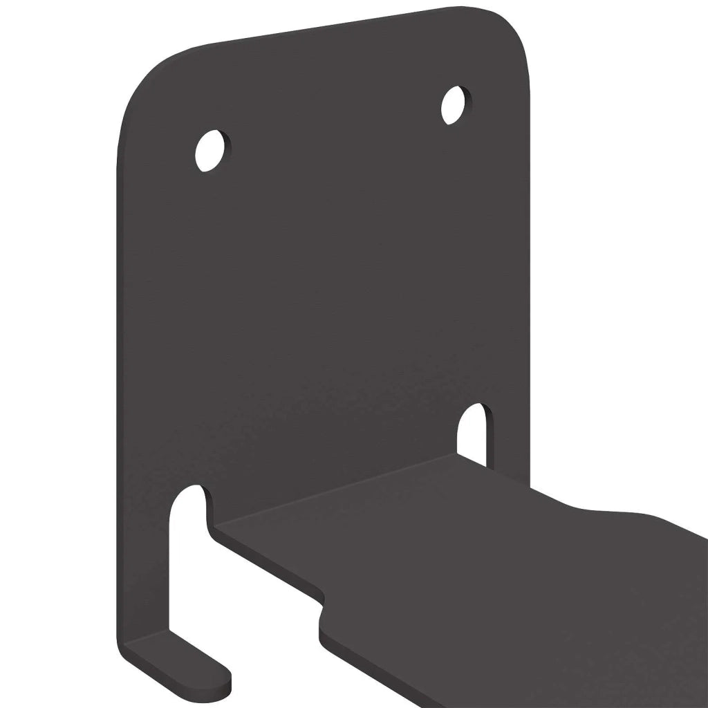 Mensola sospesa con lo scaffale 24 pcs Nero 6 x 10,8 x 6,6 cm 8004058