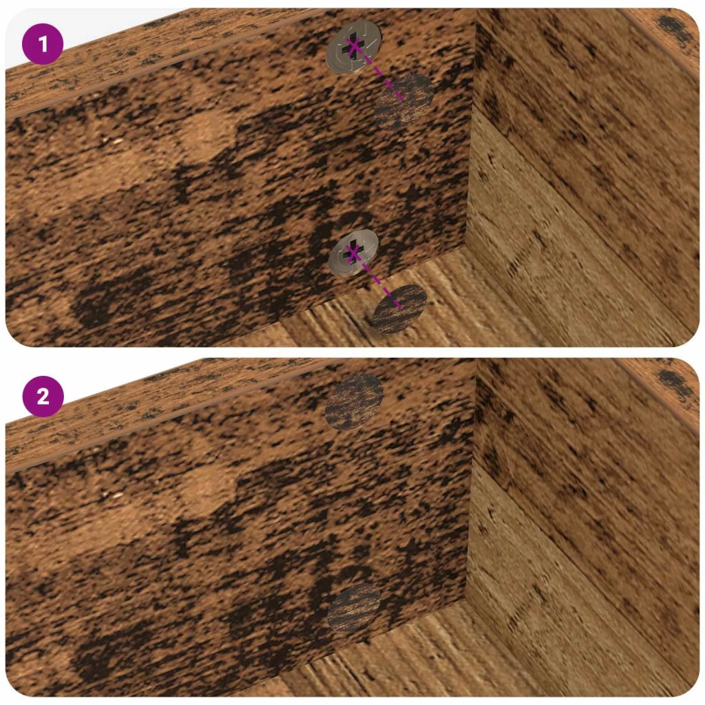 Copertura Vite Adesiva 12 pz Legno vecchio ? 20 x 0,5 mm CFW1434705