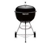 Weber 1331004 bar-b-kettle bbq barbecue a carbone, griglia di cottura in acciaio cromato, diametro 57 cm