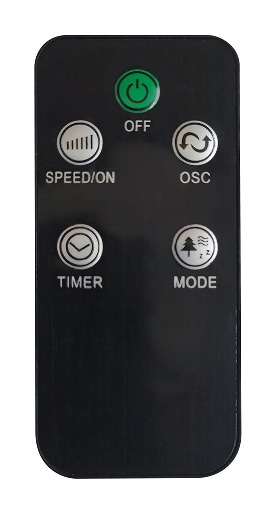 Melchioni Family MF2417PA Ventilatore da parete 40 cm con telecomando 3 velocità oscillazione 40W