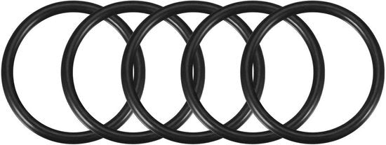 Set di sigillatura a nitrile - 52 mm diametro esterno - 45 mm diametro interno - 3,5 mm spessore - 5 pezzi - Codice prodotto: O-ringen - Modello:  - Diametro interno: 45 mm - Diametro esterno: 52 mm - Spessore: 3,5 mm - Quantità: 5 pezzi