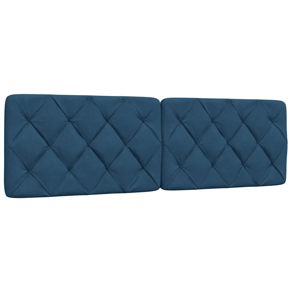 Giroletto con LED senza Materasso Blu 160x200 cm in Tessuto 3310684