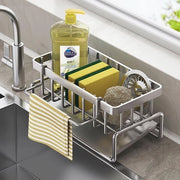Organizzatore per Gootsteen con Bacinella di Drenaggio - Soluzione per la Cucina e la Bagno per l'igiene e la Riserva di Spazio