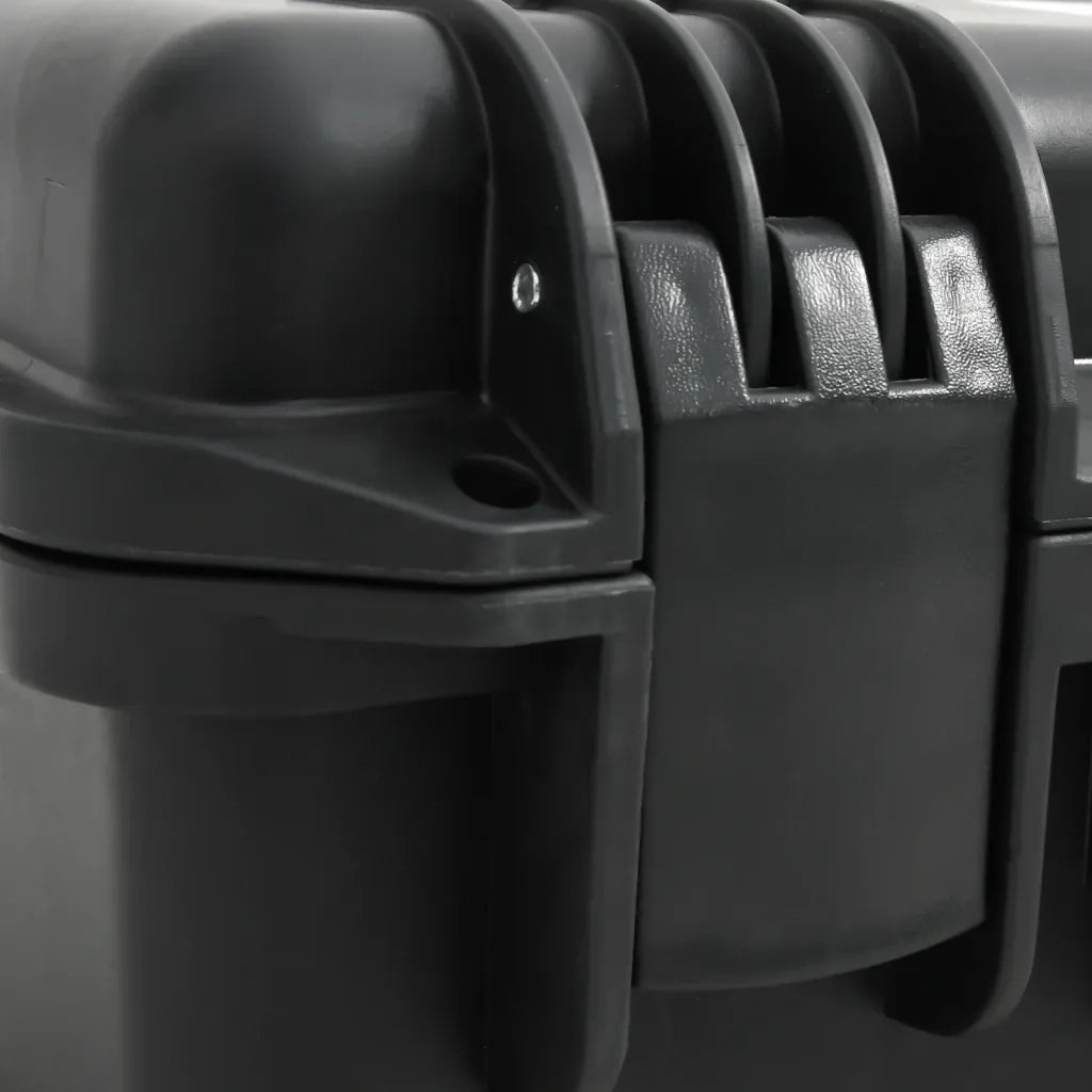 Valigetta da Volo Portatile Nera 46,5x21,5x17,5 cm in PP CFW6004191