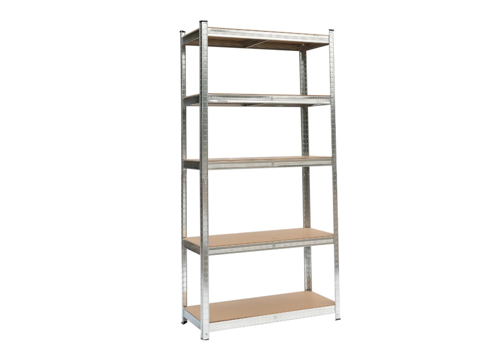 Scaffale In Acciaio Multiuso Con Ripiani Regolabili Alta Portata Storage - 5 Ripiani - Storage