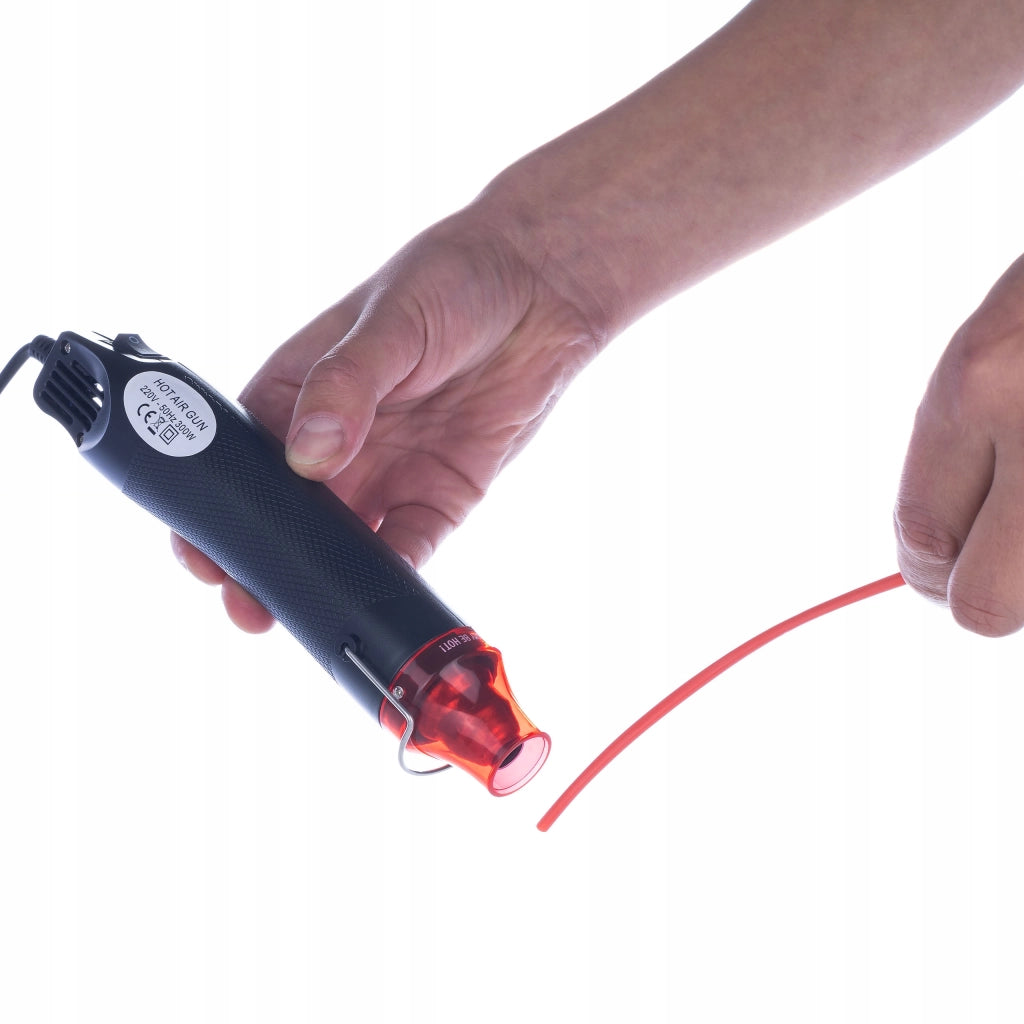 Mini Pistola Termica Hot-air 300W – Set con Colla Universale T-8000 15ml e 164 Tubetti Termorestringenti | Precisione e