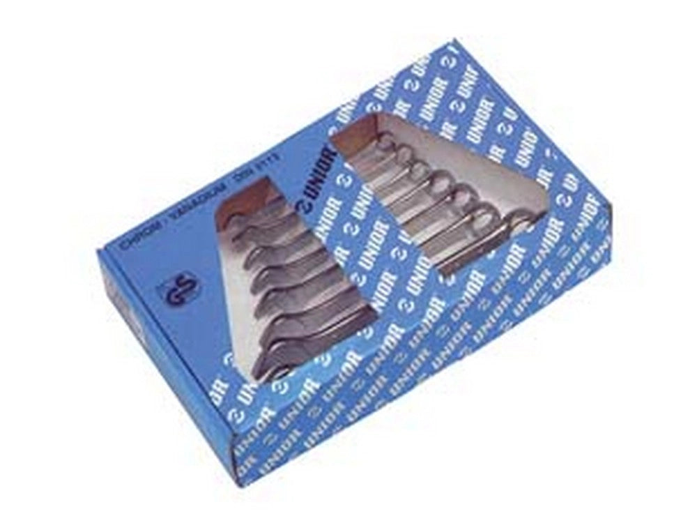 1serie chiavi combinate cromate serie art.125/2cb serie pezzi17 mm6x6 cod:ferx.fer13802