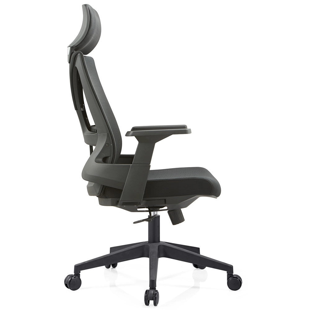 Sedia da ufficio DONTE (nera)