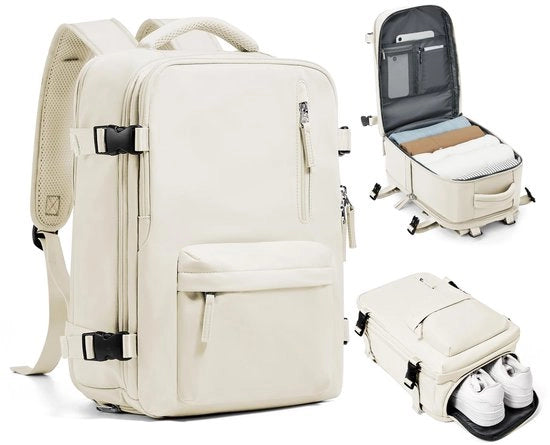 Zaino a mano per viaggio aereo 40x20x25 cm, zaino per sottosella, borsa da viaggio per donna, zaino a mano per viaggio, 40x20x25 cm, zaino impermeabile, zaino da viaggio per uomo, zaino per laptop da 14 pollici