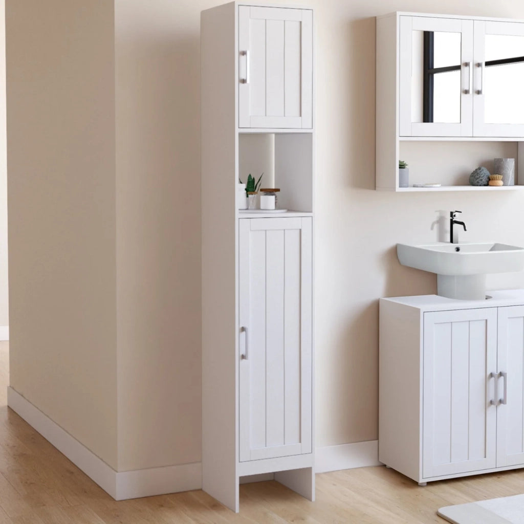 IDMarket - WALDO Mobile bagno a 2 ante bianco