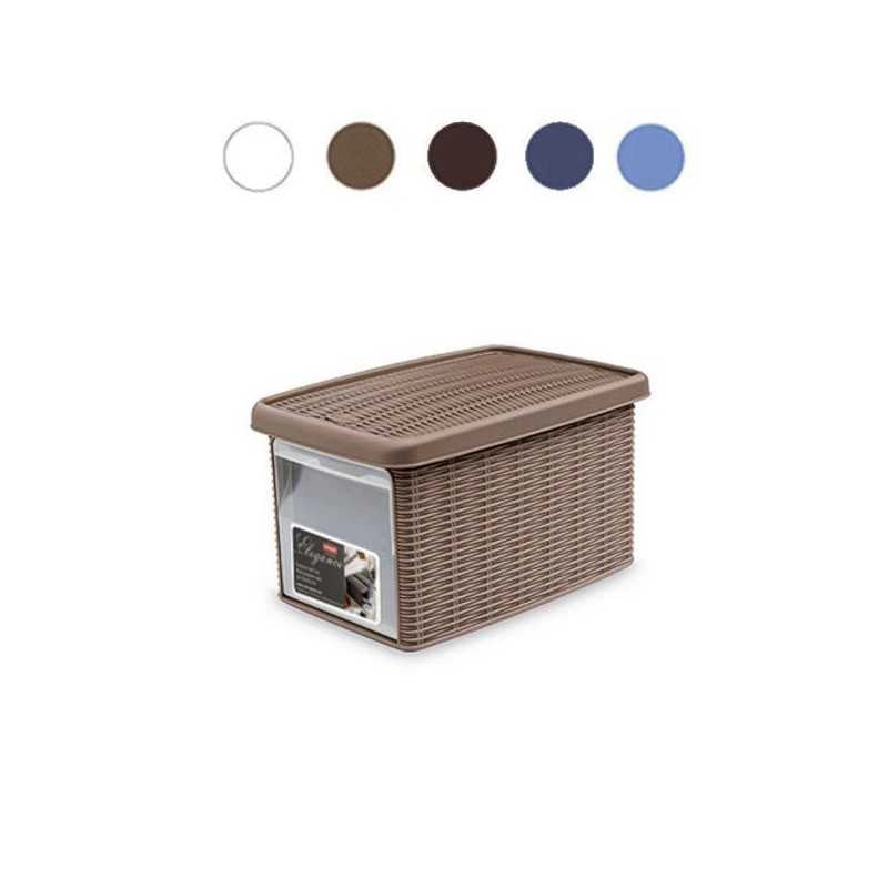 Box Elegance Multiuso Bianco 19X29 h 16 Stefanpl