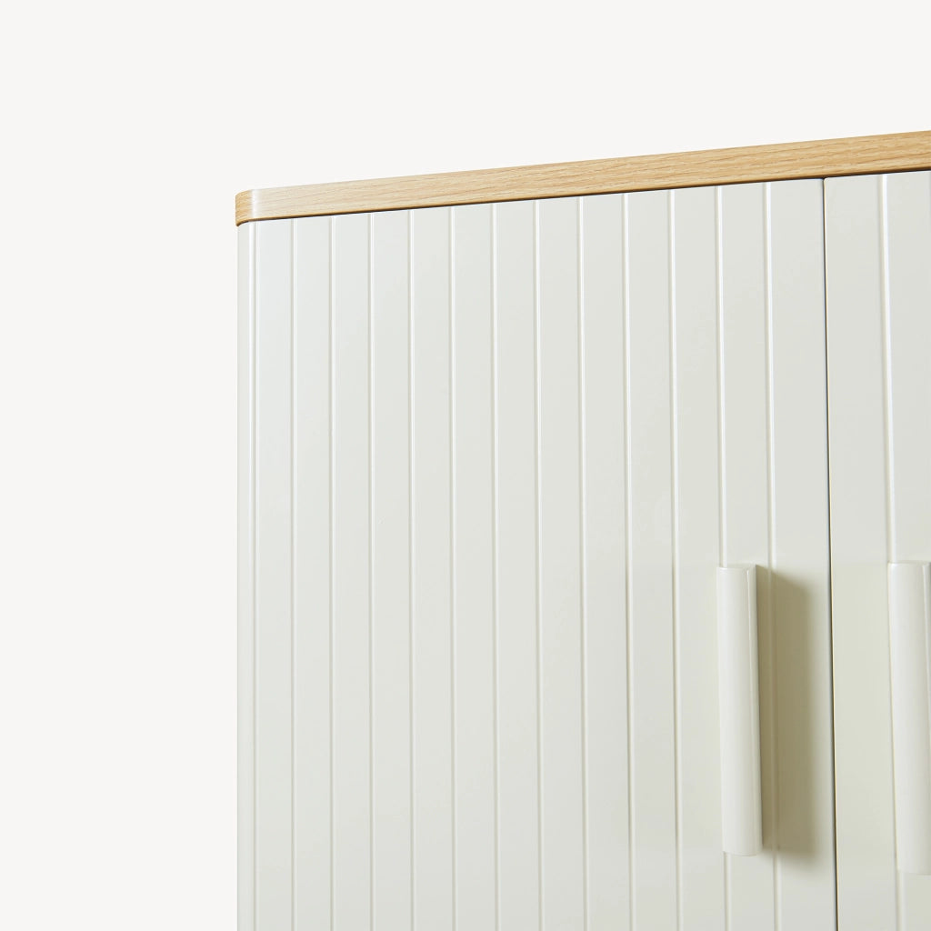 Armadietto sopra Gabinetto Ferrersp Sovrastruttura WC 160x63x20 cm Effetto Rovere / Legno di Pino / Color Avena [en.casa]