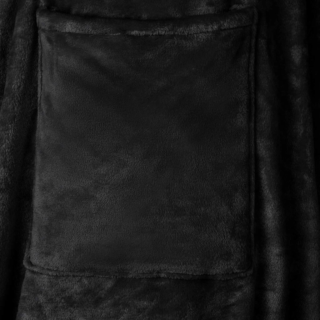 Felpa coperta Nero F Flanella CFW1570415