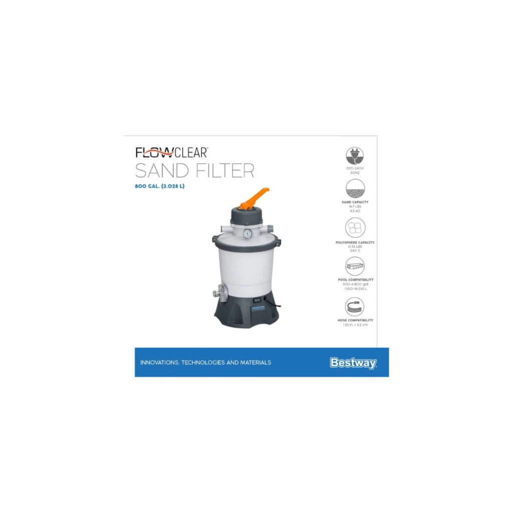 POMPA FILTRO A SABBIA 3.028 LT/H BESTWAY 58515