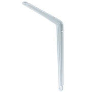 Trade Shop - Reggimensola Supporto Staffa Reggi Mensola In Metallo 15x20cm Bianca -