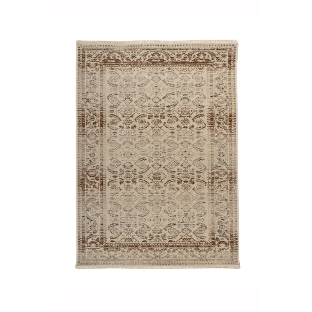 Tappeto Charin Beige in stile orientale