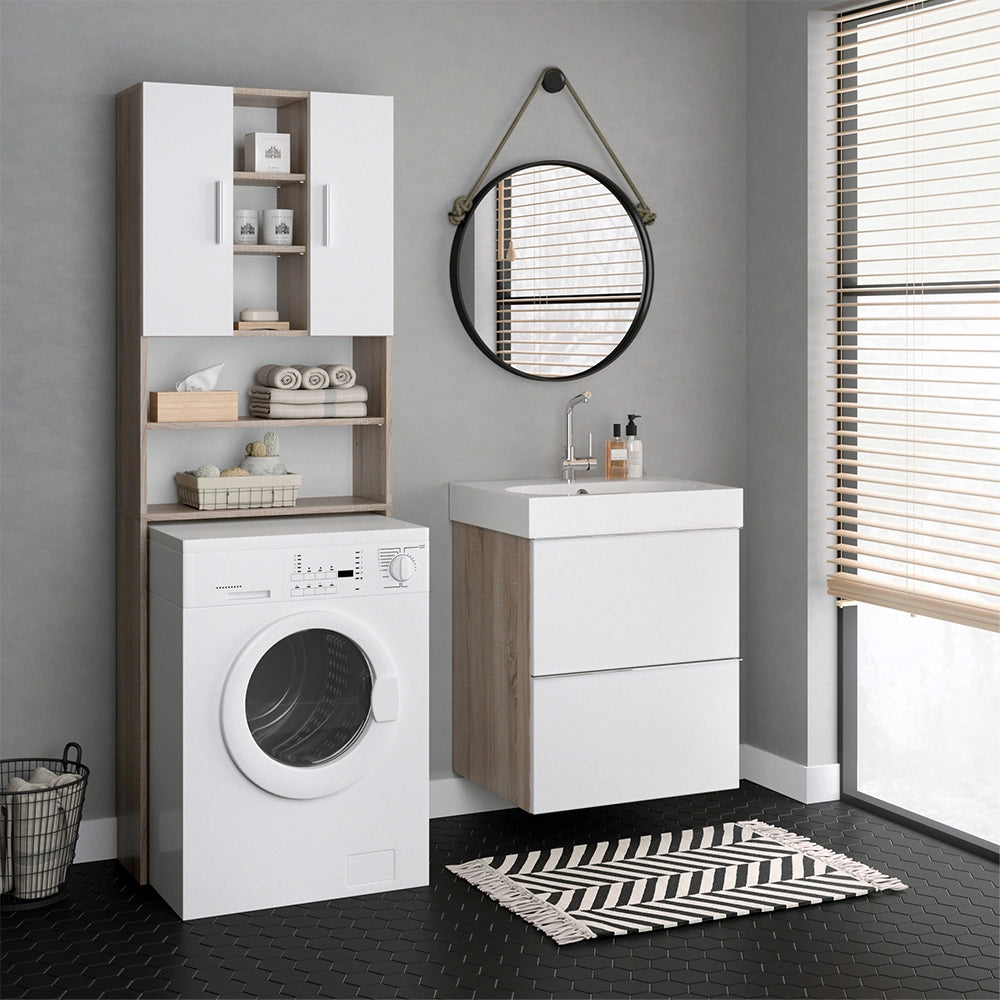 Vicco Mobile lavatrice Sonoma 64 x 190 cm