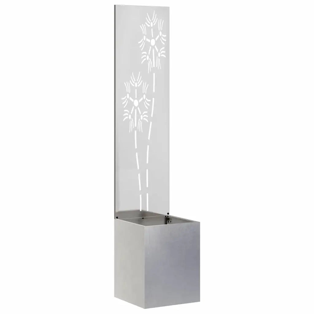 Schermo per privacy in giardino Floreale Argento 32 x 150 cm CFW5370197