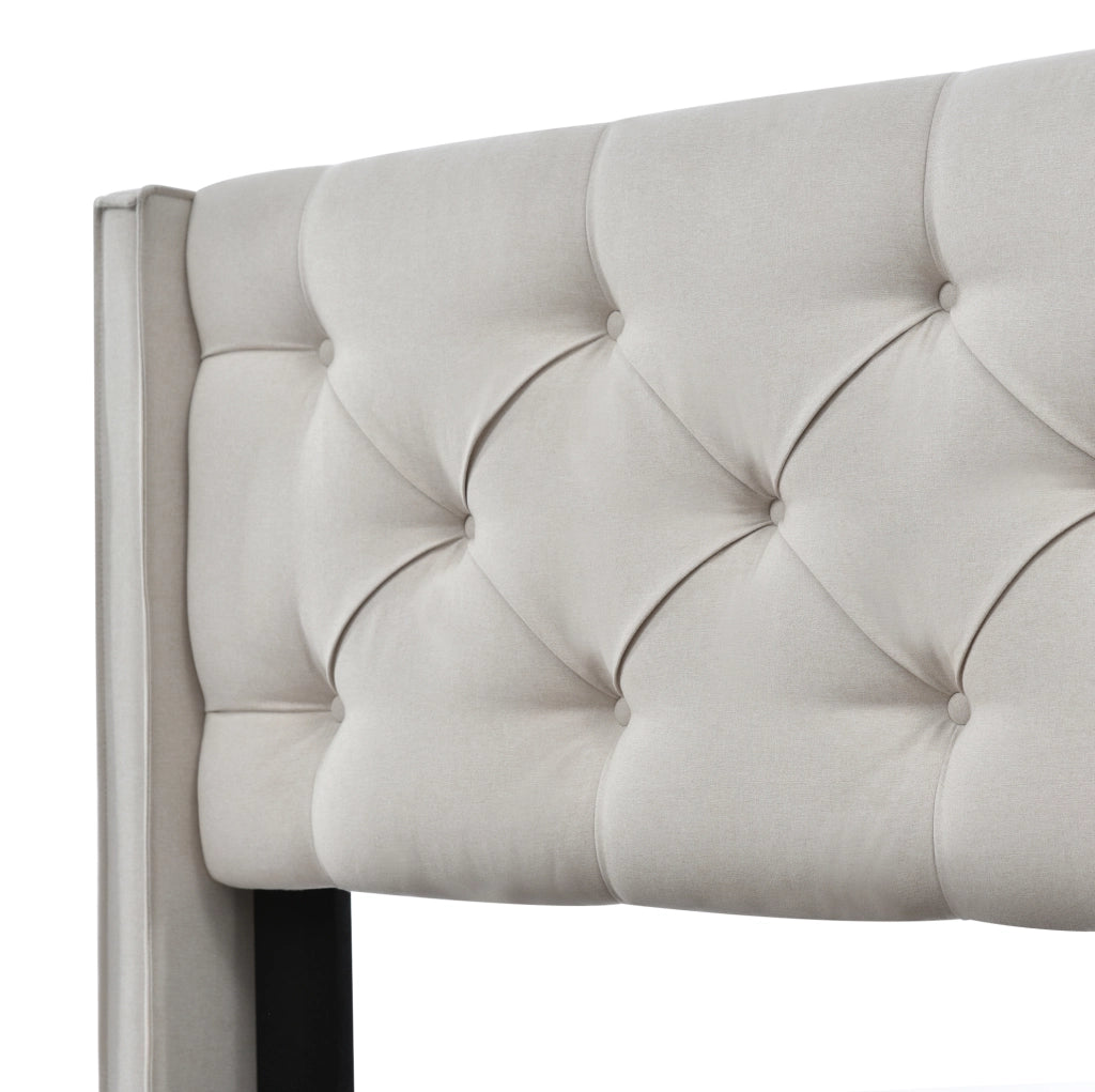 Letto imbottito 160x200 cm con contenitore sollevabile, grigio chiaro