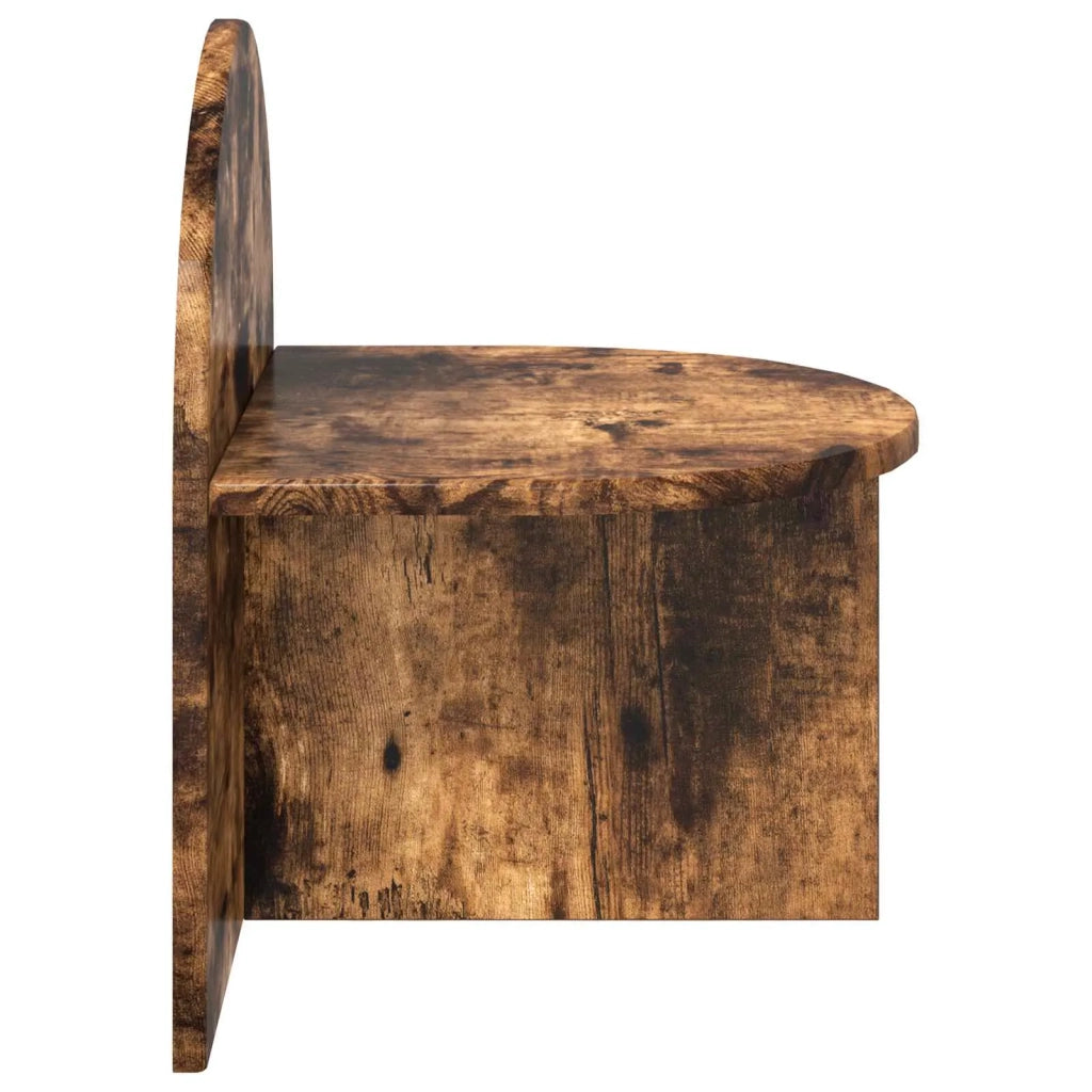 Comodino | Armadio da Notte | Mobiletto da notte Quercia Affumicata 40 x 35,5 x 45,5 cm