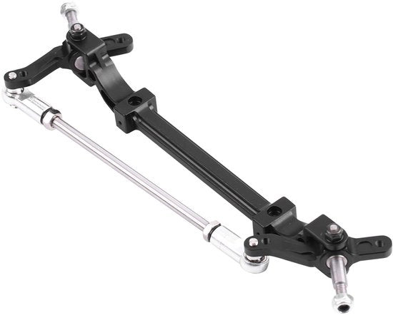 Sterzo in alluminio - Accessorio per auto a controllo remoto - Leggero - Duraturo - Compatibile con Tamiya 1/14 - Facile da installare