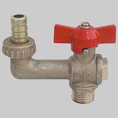 IDRANTE A SFERA CON PORTAGOMMA  3/4     MADE IN ITALY