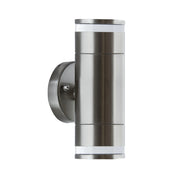 Applique esterno parete up&down cromo opaco 2xGU10 IP54