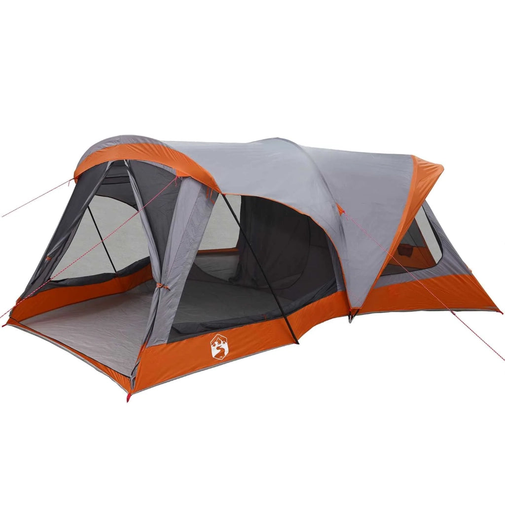 Tenda Familiare Grigio e arancione 550 x 555 x 208 cm 42017468
