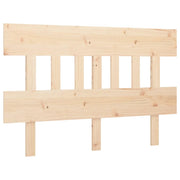 Testiera | Testata per Letto 123,5x3x81 cm in Legno Massello di Pino