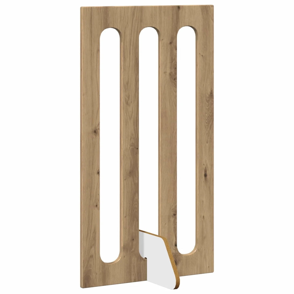 Recinto pieghevole per animali 4 pcs Rovere Artigianale 8005988