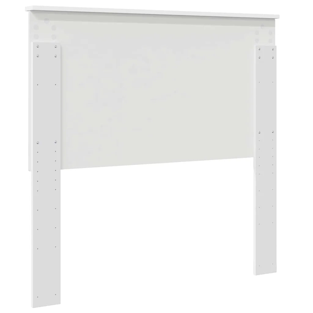 Testiera-Testata-Testiera Decorativa Bianco 100 cm Legno multistrato 540029