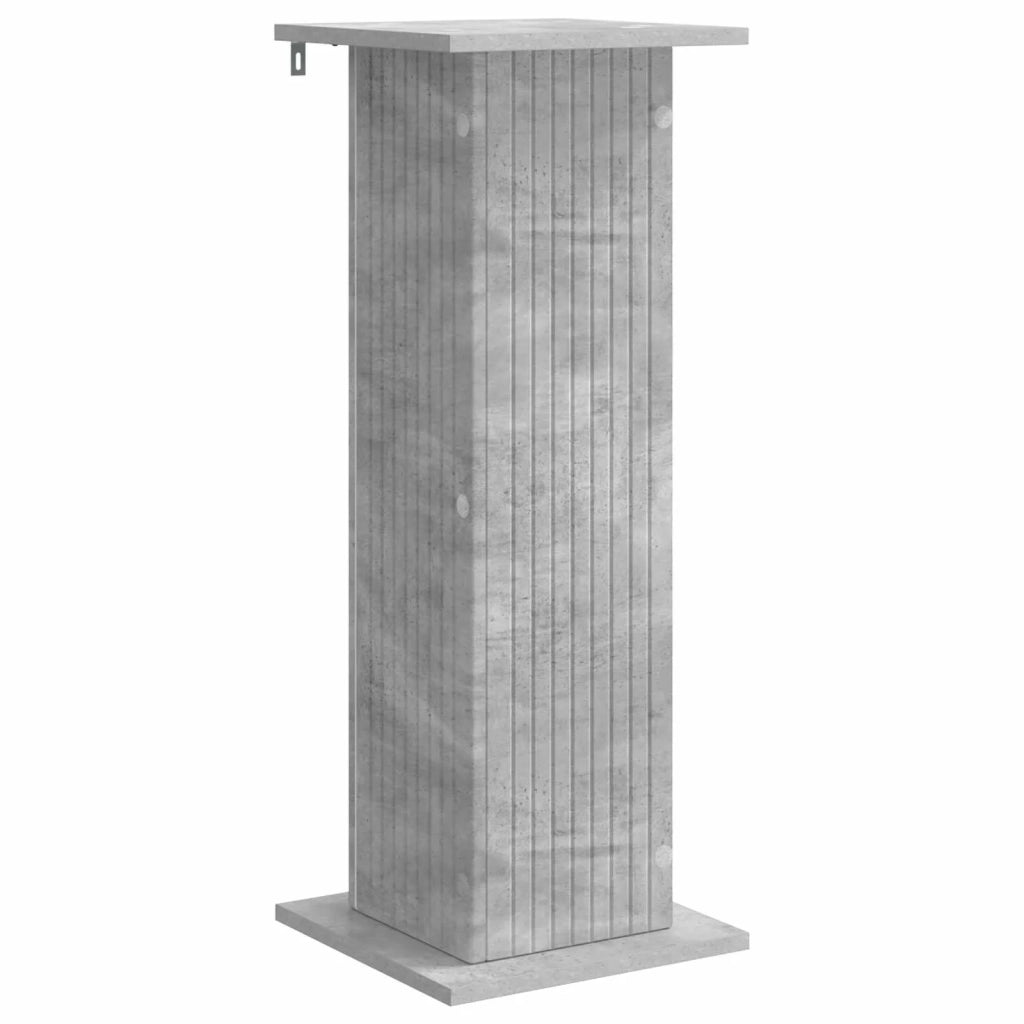 Supporto per piante 2 pcs Grigio Cemento 30,5 x 30 x 80,5 cm
