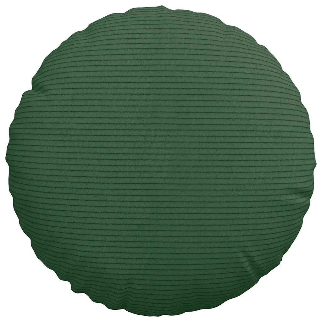 Cuscini per Seduta 2 pcs Verde Scuro Ø30 x 13 cm 42014117