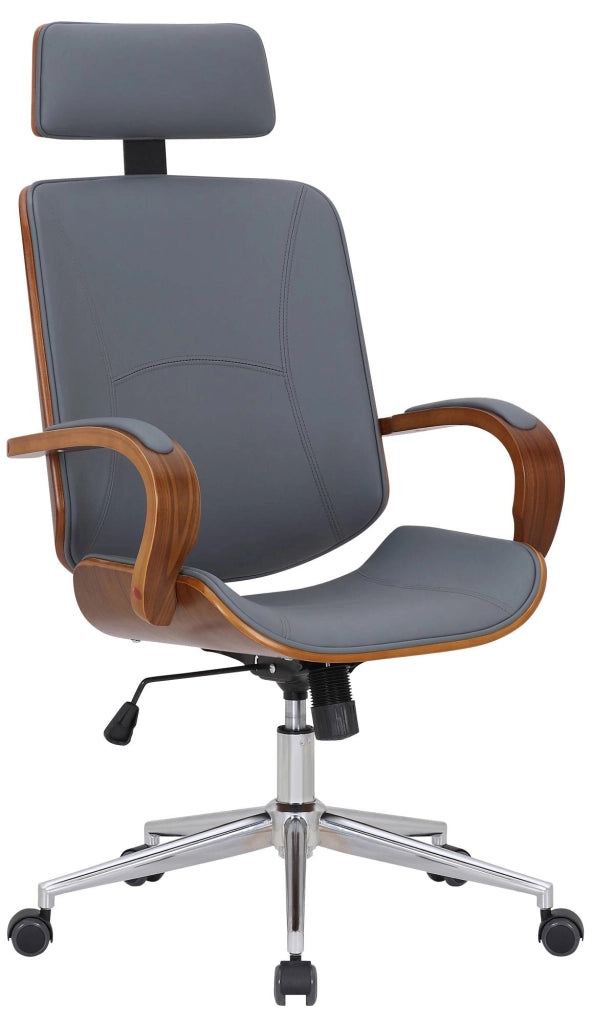 Sedia da ufficio Dayton Noce/grigio