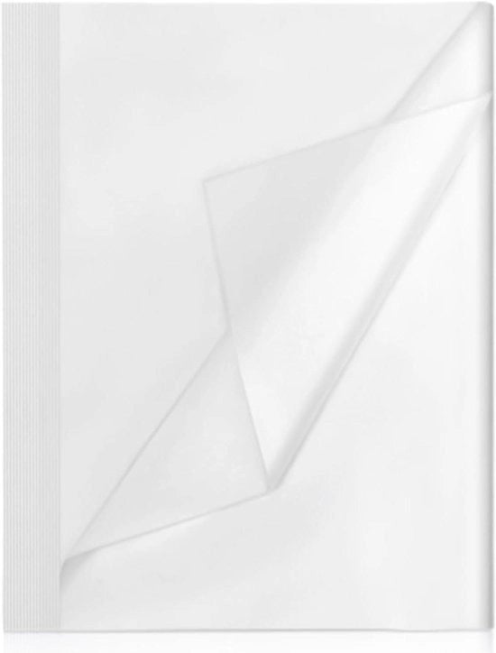 100 fogli di carta vellutata bianca 50 x 70 cm - materiale di imballo carta da regalo - decorazione matrimonio compleanni Pasqua fai da te