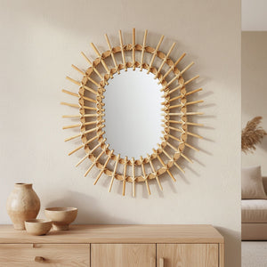 Specchio Da Parete Boho 57cm Qdj5749