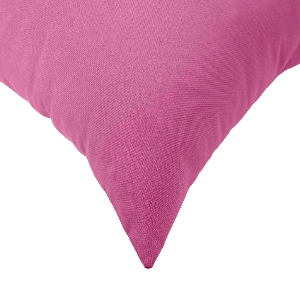 Federa 2 pcs HEERLEN Rosa 60 x 60 cm Poliestere 912703